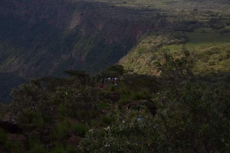 The long hike to the Summit